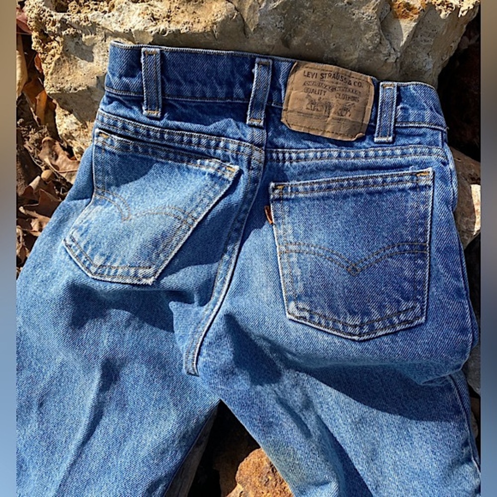 Vintage 80s , orange tab, Levi’s